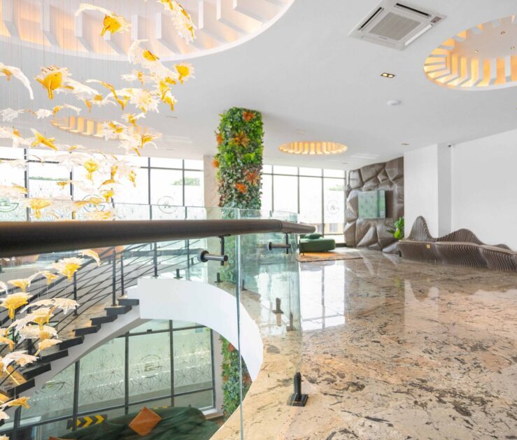 Hotel lobby