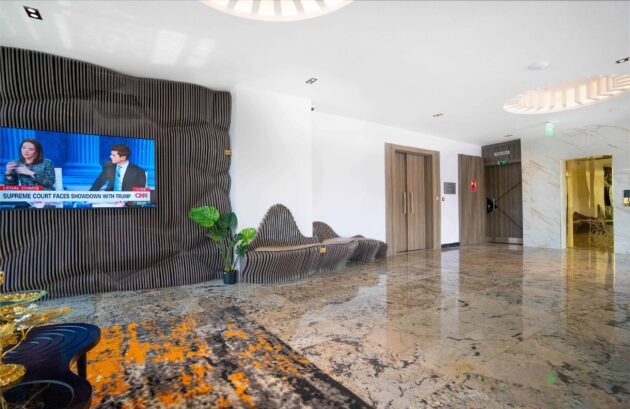 Hotel lobby