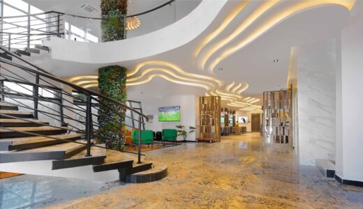Hotel lobby