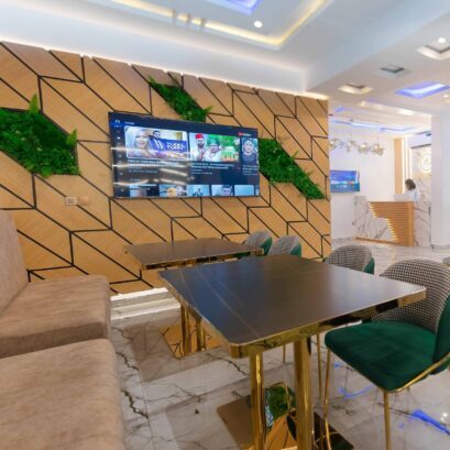 Hotel lobby